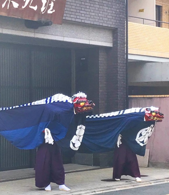 instagram より ＿2019年1月7日 二条柳馬場にて